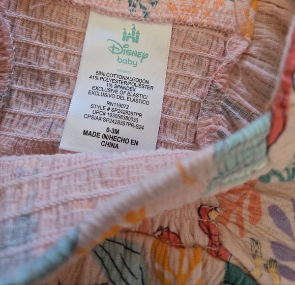 Disney‎ Baby Arial Little Mermiad Outfit - Picture 3 of 3